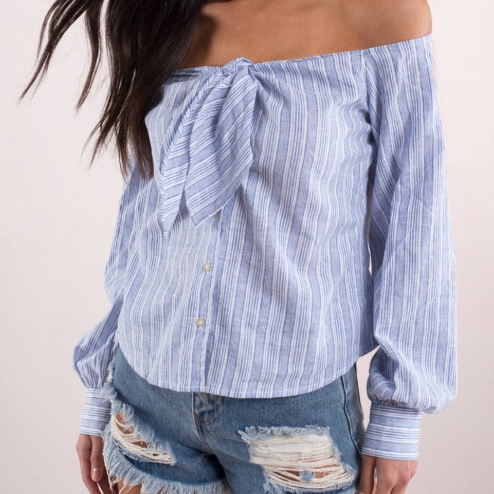 Free People Off-The-Shoulder top